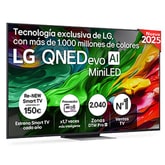 Smart TV LG QNED evo MiniLED AI QNED87 65 pulgadas 4K 2025