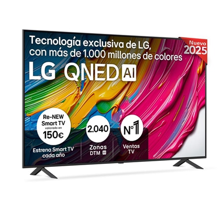 Smart TV LG QNED AI QNED8E 75 pulgadas 4K 2025 - 75QNED8EA6B