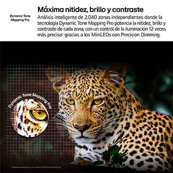 Calidad de imagen 4K, gran calidad visual y sonido envolvente del procesador alpha 9 AI Processor Gen8