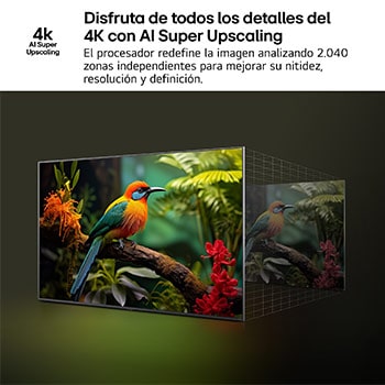 4K super upscaling
