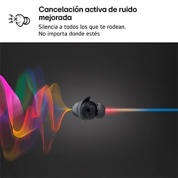 life style image of buds sound movement in colors grafhics