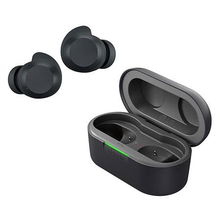 Outlet LG xboom Buds Plus - auriculares inalámbricos, bluetooth, cancelación de ruido, EQ adaptativa, hasta 30h batería, resistencia IPX4, grafeno, ne