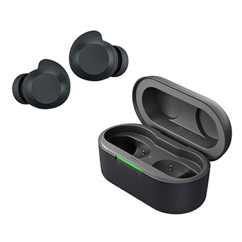 front view with earbuds apart