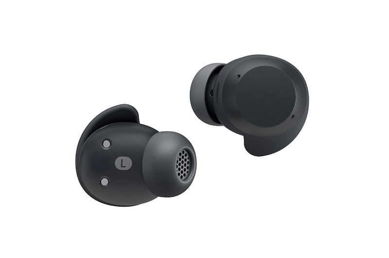 earbuds from each diagonal angle