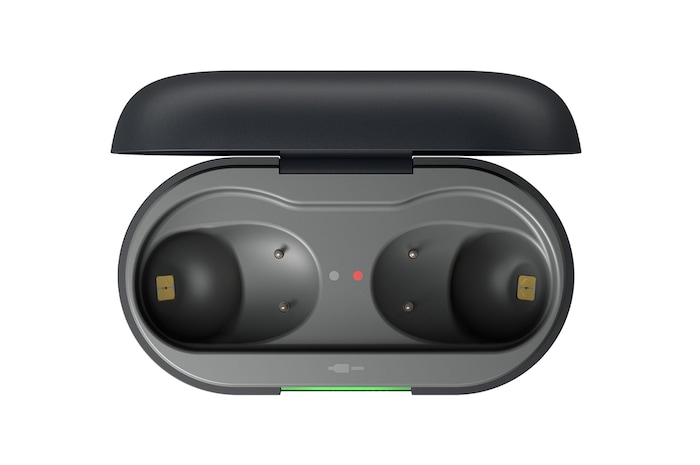 opened empty cradle top view