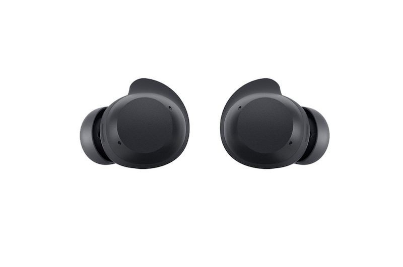 cradle side view with earbuds apart