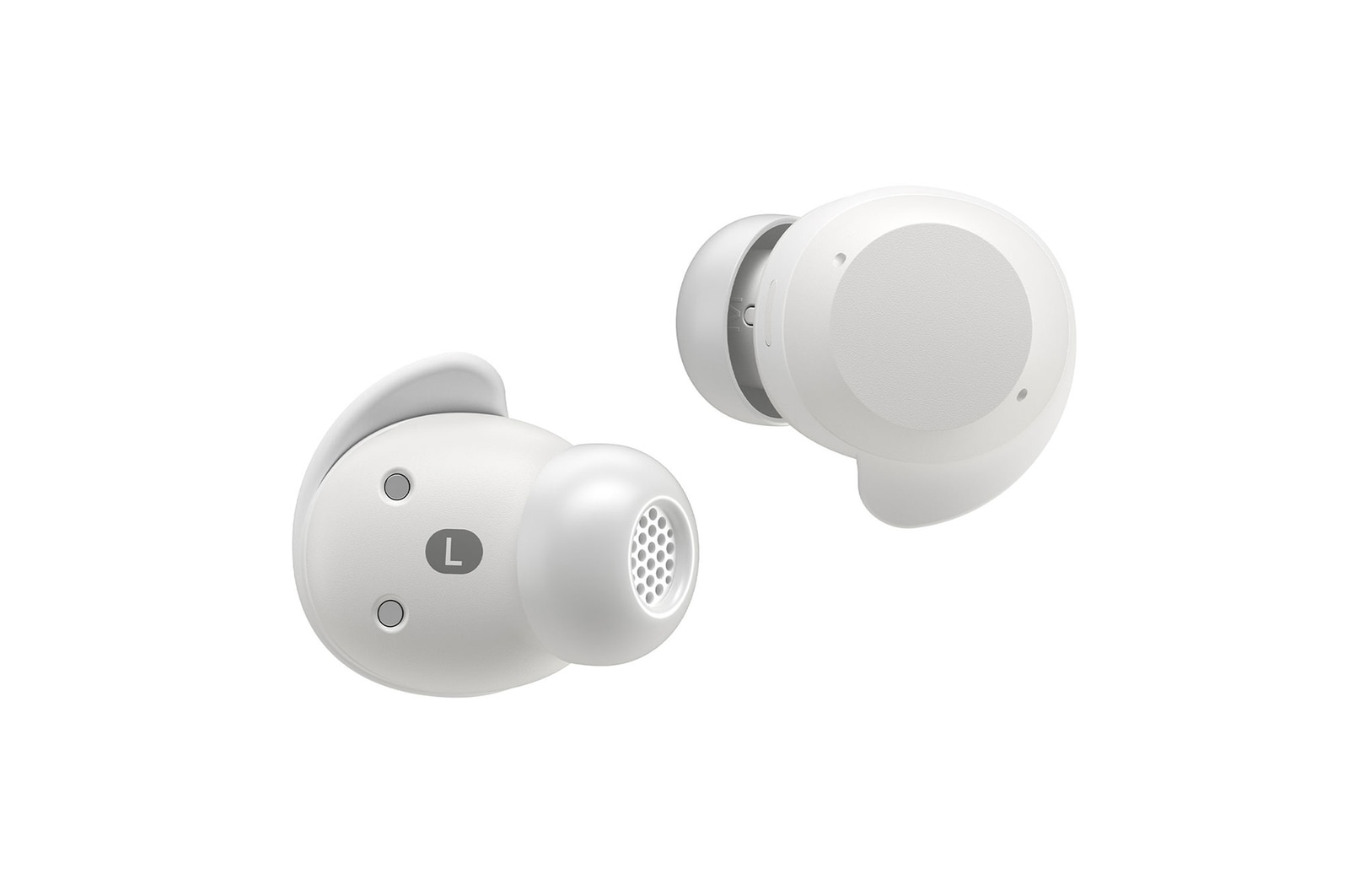 front view with earbuds apart