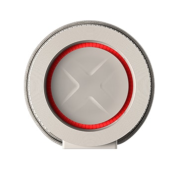 LG xboom Grab by will.i.am - Altavoz inalámbrico bluetooth con bajos potentes, resistencia militar y hasta 20 horas de batería, gris, GRAB.AEUTLWG
