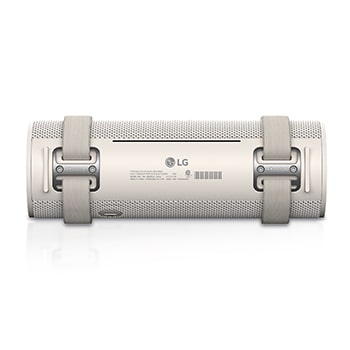 LG xboom Grab by will.i.am - Altavoz inalámbrico bluetooth con bajos potentes, resistencia militar y hasta 20 horas de batería, gris, GRAB.AEUTLWG