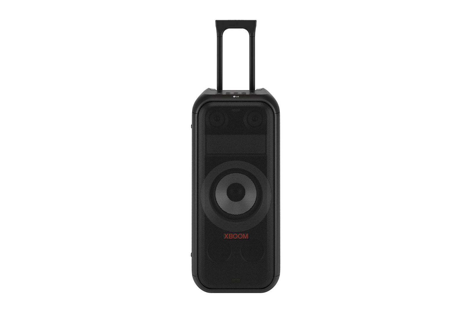 LG xboom La Bestia DXL7T - Altavoz gran potencia, 250W, karaoke, luces y pantalla LED, efectos de DJ, Bluetooth, hasta 20h batería, Asa Telescópica y Ruedas, Resistencia IPX4 ,Negro, DXL7T.DESB