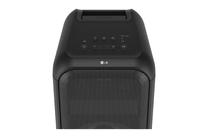 LG xboom La Bestia DXL7T - Altavoz gran potencia, 250W, karaoke, luces y pantalla LED, efectos de DJ, Bluetooth, hasta 20h batería, Asa Telescópica y Ruedas, Resistencia IPX4 ,Negro, DXL7T.DESB