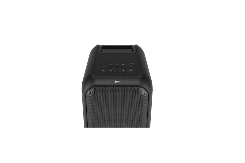 LG xboom La Bestia DXL7T - Altavoz gran potencia, 250W, karaoke, luces y pantalla LED, efectos de DJ, Bluetooth, hasta 20h batería, Asa Telescópica y Ruedas, Resistencia IPX4 ,Negro, DXL7T.DESB