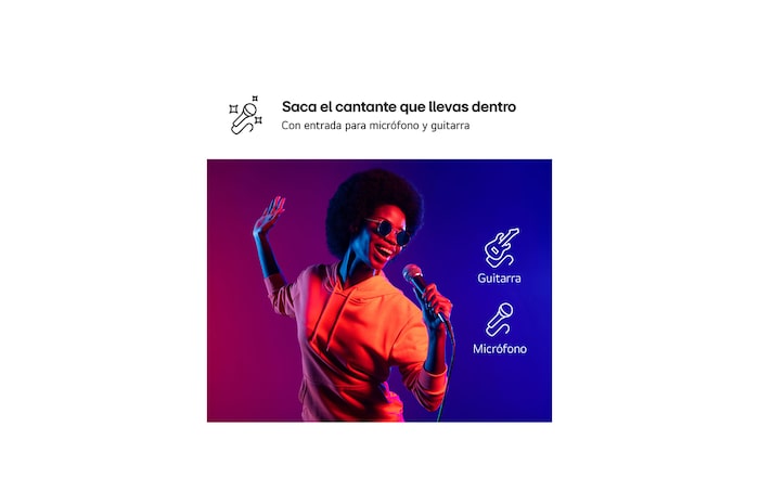 LG xboom La Bestia DXL7T - Altavoz gran potencia, 250W, karaoke, luces y pantalla LED, efectos de DJ, Bluetooth, hasta 20h batería, Asa Telescópica y Ruedas, Resistencia IPX4 ,Negro, DXL7T.DESB