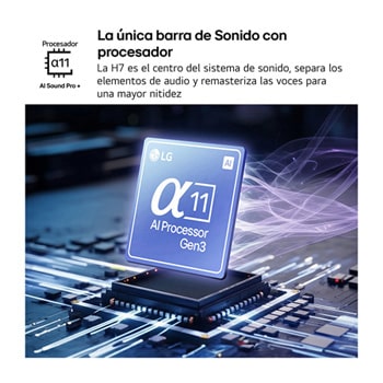 LG Sound Suite - Pack Inmersive Suite 7 Pro, con barra de sonido H7, 2 altavoces WiFi M7 y subwoofer W7, H7.M7W7002
