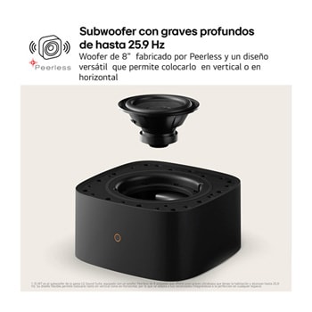 LG Sound Suite - Pack Inmersive Suite 7 Pro, con barra de sonido H7, 2 altavoces WiFi M7 y subwoofer W7, H7.M7W7002