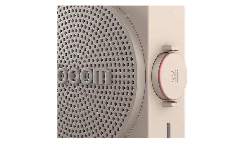 LG xboom Mini - Altavoz inalámbrico, bluetooth, 5W, hasta 10h batería, resistencia IP67, Gris