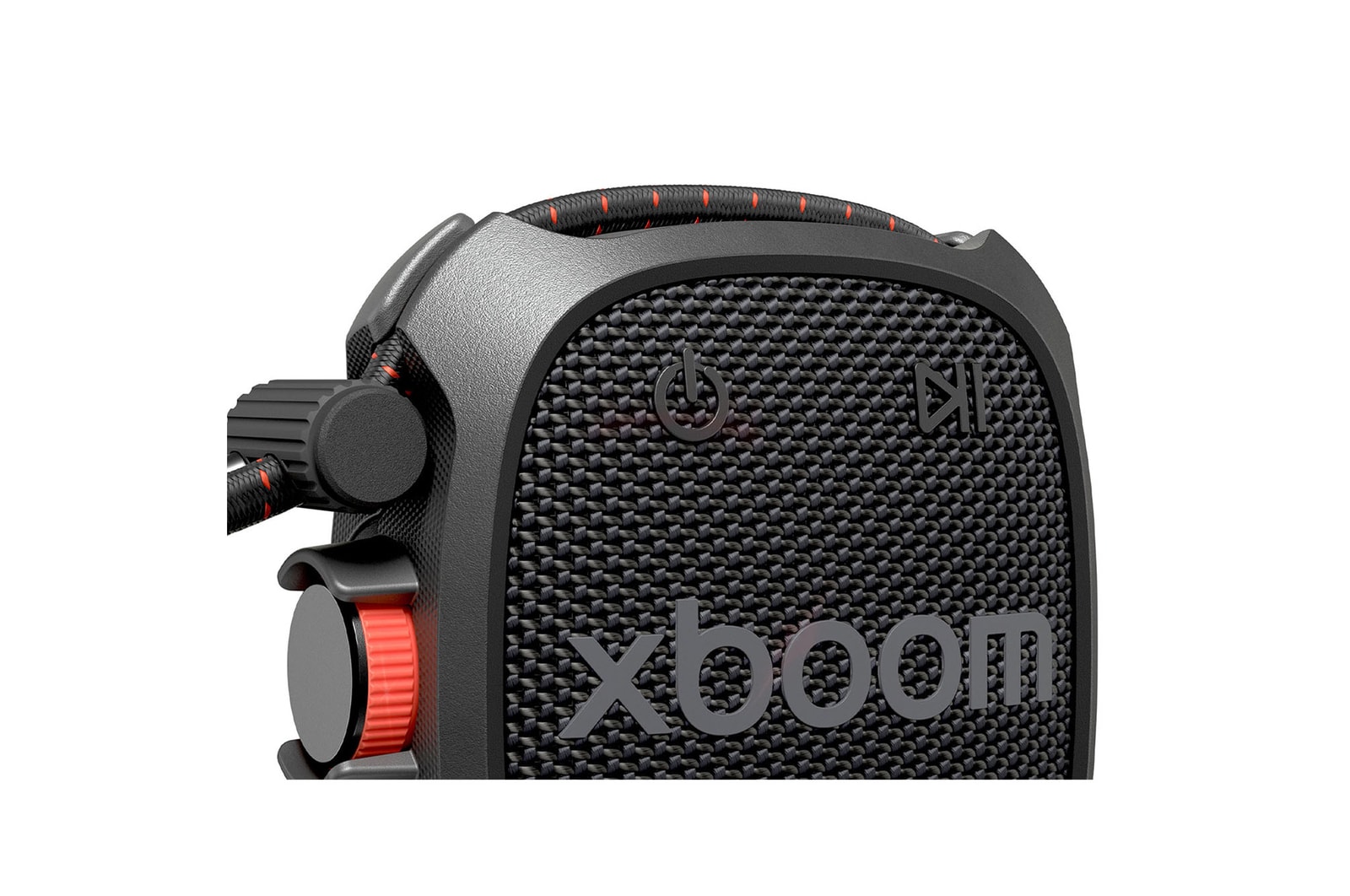 LG xboom Rock - Altavoz inalámbrico, bluetooth, 6W, hasta 10h batería, resistencia militar, IP67, Negro, ROCK