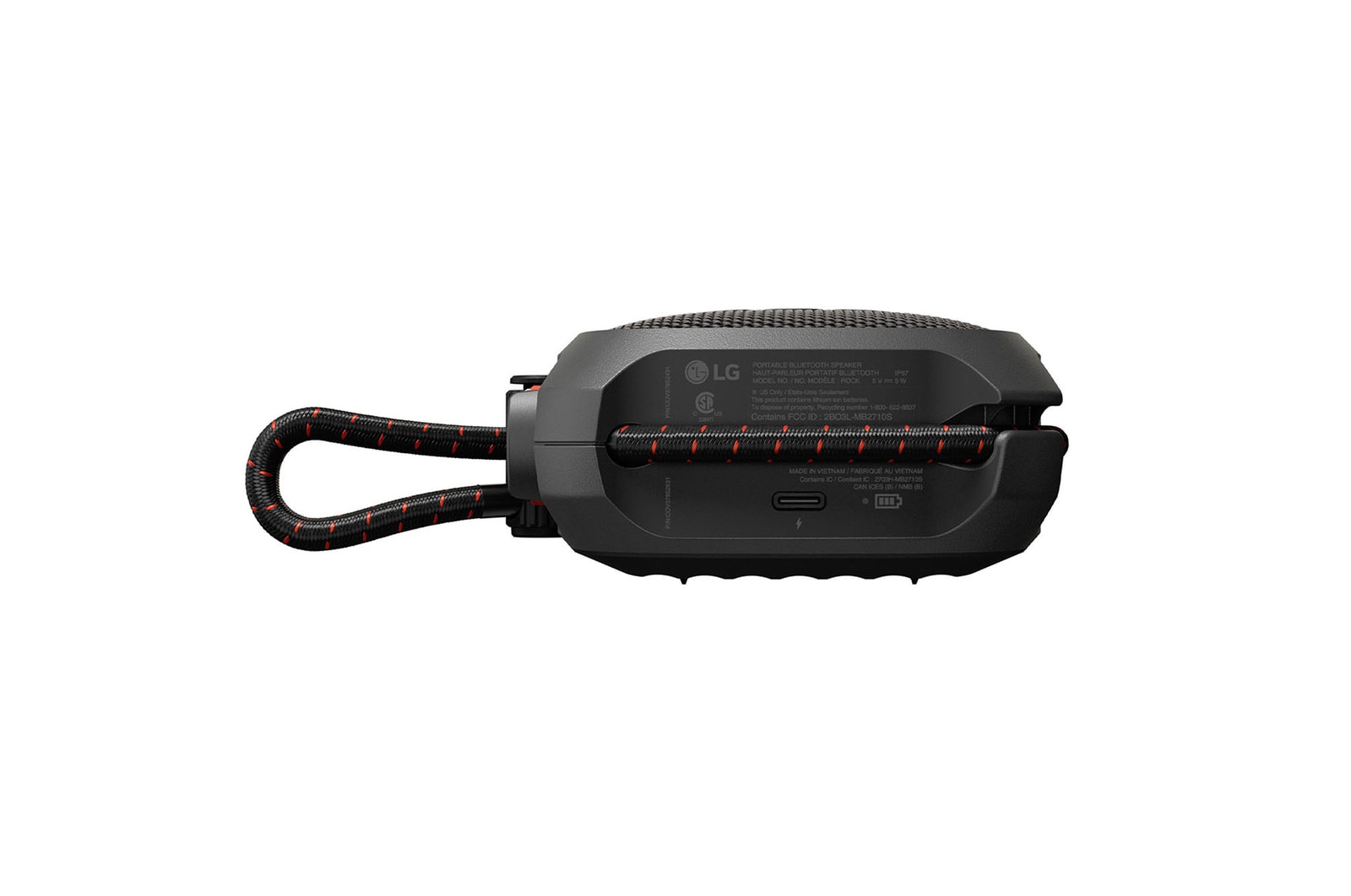 LG xboom Rock by will.i.am | Bluetooth speaker with extreme durability for outdoors