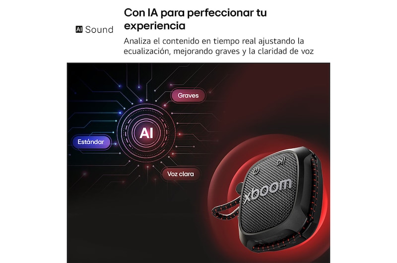 LG xboom Rock by will.i.am | Bluetooth speaker with extreme durability for outdoors