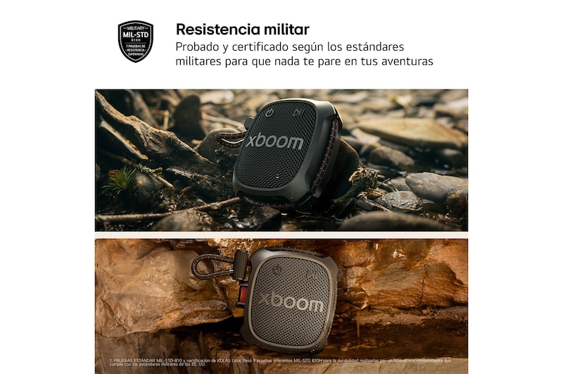 LG xboom Rock by will.i.am | Bluetooth speaker with extreme durability for outdoors