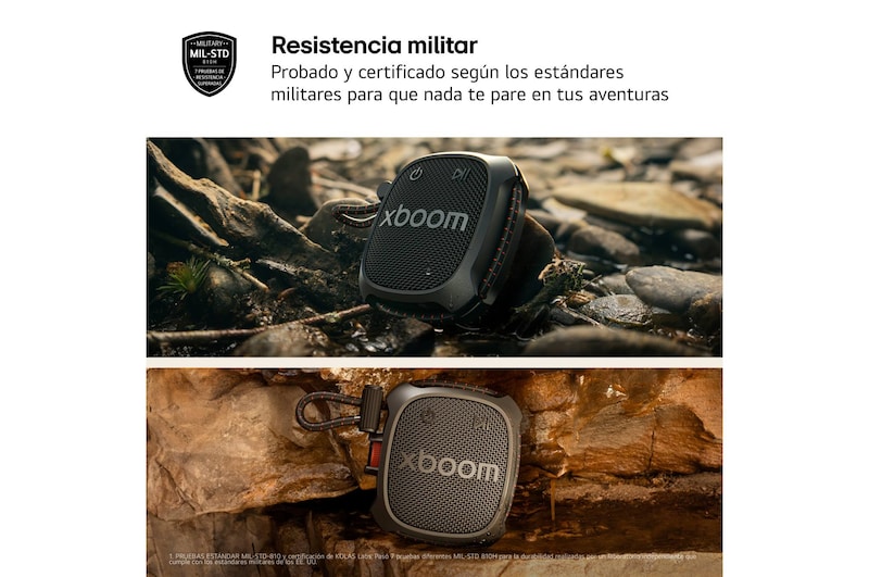 LG xboom Rock by will.i.am | Bluetooth speaker with extreme durability for outdoors
