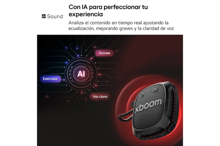 LG xboom Rock by will.i.am | Bluetooth speaker with extreme durability for outdoors
