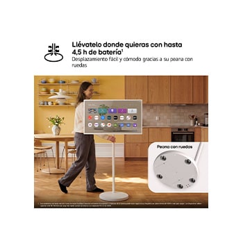 Smart TV LG LED Lifestyle Stanbyme LX6B6 32 pulgadas 4K | 2026