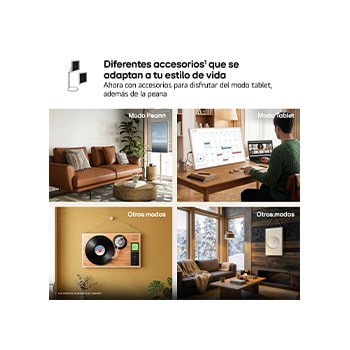 Smart TV LG LED Lifestyle Stanbyme LX6B6 32 pulgadas 4K | 2026