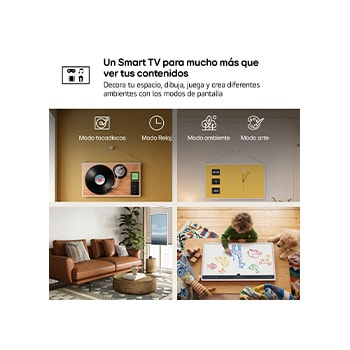 Smart TV LG LED Lifestyle Stanbyme LX6B6 32 pulgadas 4K | 2026