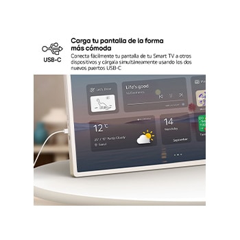 Smart TV LG LED Lifestyle Stanbyme LX6B6 32 pulgadas 4K | 2026