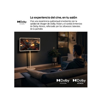 Smart TV LG LED Lifestyle Stanbyme LX6B6 32 pulgadas 4K | 2026