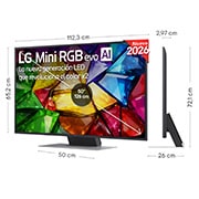 Smart TV LG Mini RGB AI MRGB88 50 pulgadas 4K 2026