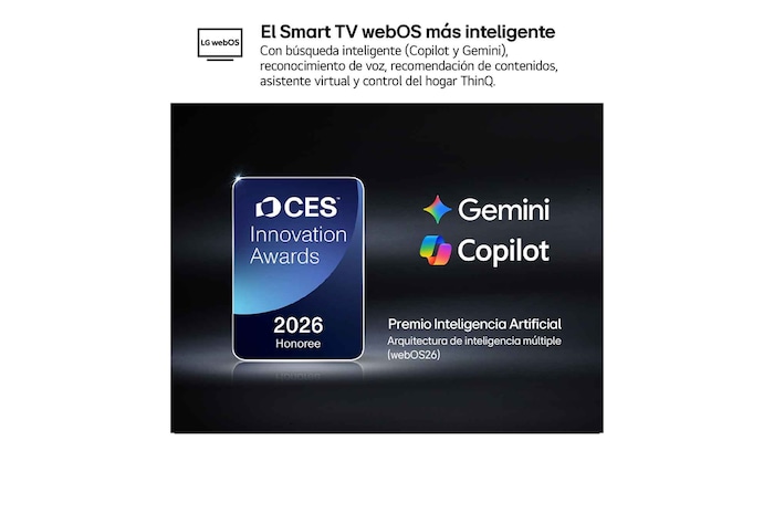Smart TV LG Mini RGB AI MRGB86 55 pulgadas 4K 2026
