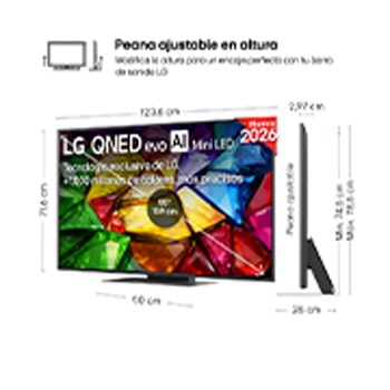 Smart TV LG Mini RGB AI MRGB87 55 pulgadas 4K 2026