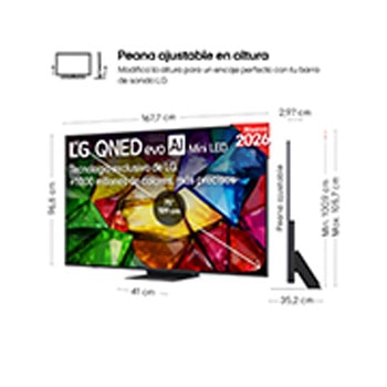 Smart TV LG Mini RGB AI MRGB87 75 pulgadas 4K 2026