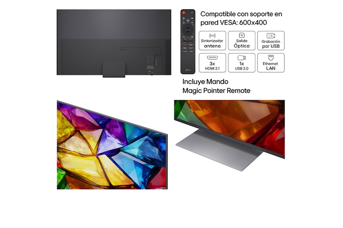 Smart TV LG Mini RGB AI MRGB87 86 pulgadas 4K 2026