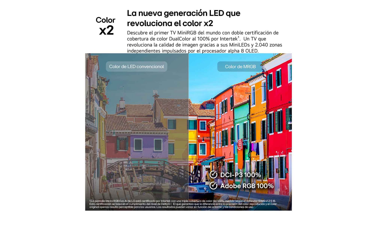 Smart TV LG Mini RGB AI MRGB87 86 pulgadas 4K 2026
