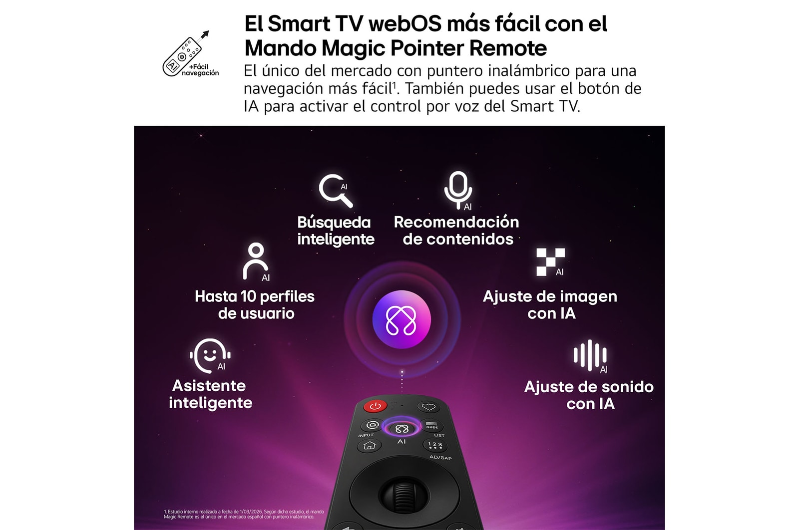LG NANO 4K UHD AI NU80 home screen navigates into the LG Channels interface, with free live TV channels, movies, and exclusive content. It highlights direct access to hundreds of entertainment options with no payment, no subscription, and no set-top box required.