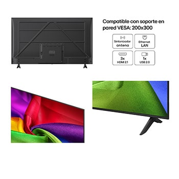 LG NANO 4K UHD AI NU80 with Nano Detail Enhancer shows a feather image, powered by the alpha AI Processor that detects fine textures to enhance contrast and depth and deliver a clearer, more three-dimensional 4K picture.