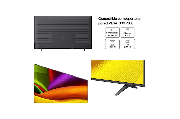 LG NANO 4K UHD AI NU85 with Nano Detail Enhancer shows a feather image, powered by the alpha AI Processor that detects fine textures to enhance contrast and depth and deliver a clearer, more three-dimensional 4K picture.