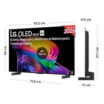 Smart TV LG OLED evo AI C6 42 pulgadas 4K 2026  