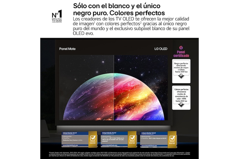 LG OLED evo AI C6 featuring Hyper Radiant Color Tech, delivering Perfect Black, Perfect Color, X3.2 brighter display, and alpha 11 AI Processor 4K Gen3 with Dual AI Engine.