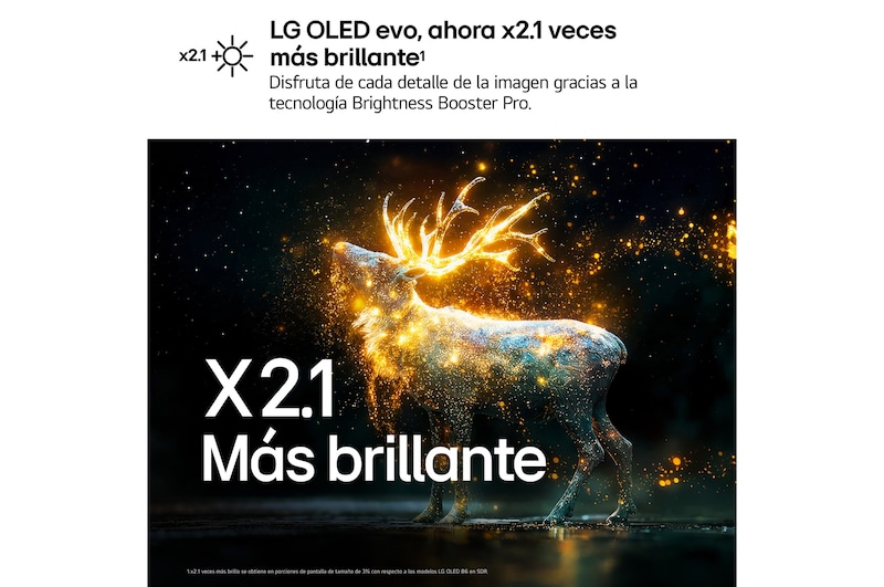 LG OLED evo AI G6 with Reflection Free Premium shows a side-by-side comparison against an anti-glare matte display, keeping the black jaguar image clear with deep blacks and fine texture, especially in bright environments, with an Intertek certification mark shown.