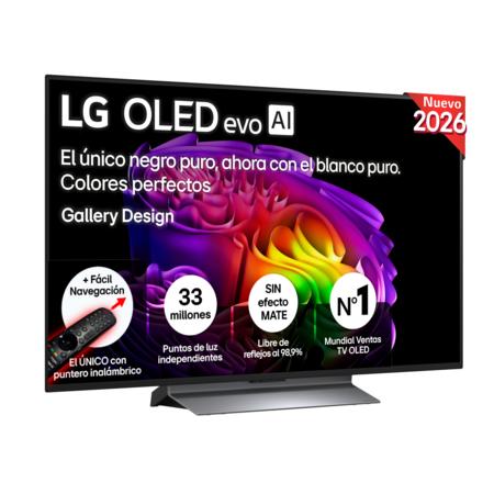 Smart TV LG OLED evo AI G6 48 pulgadas 4K 2026 – OLED48G66LS