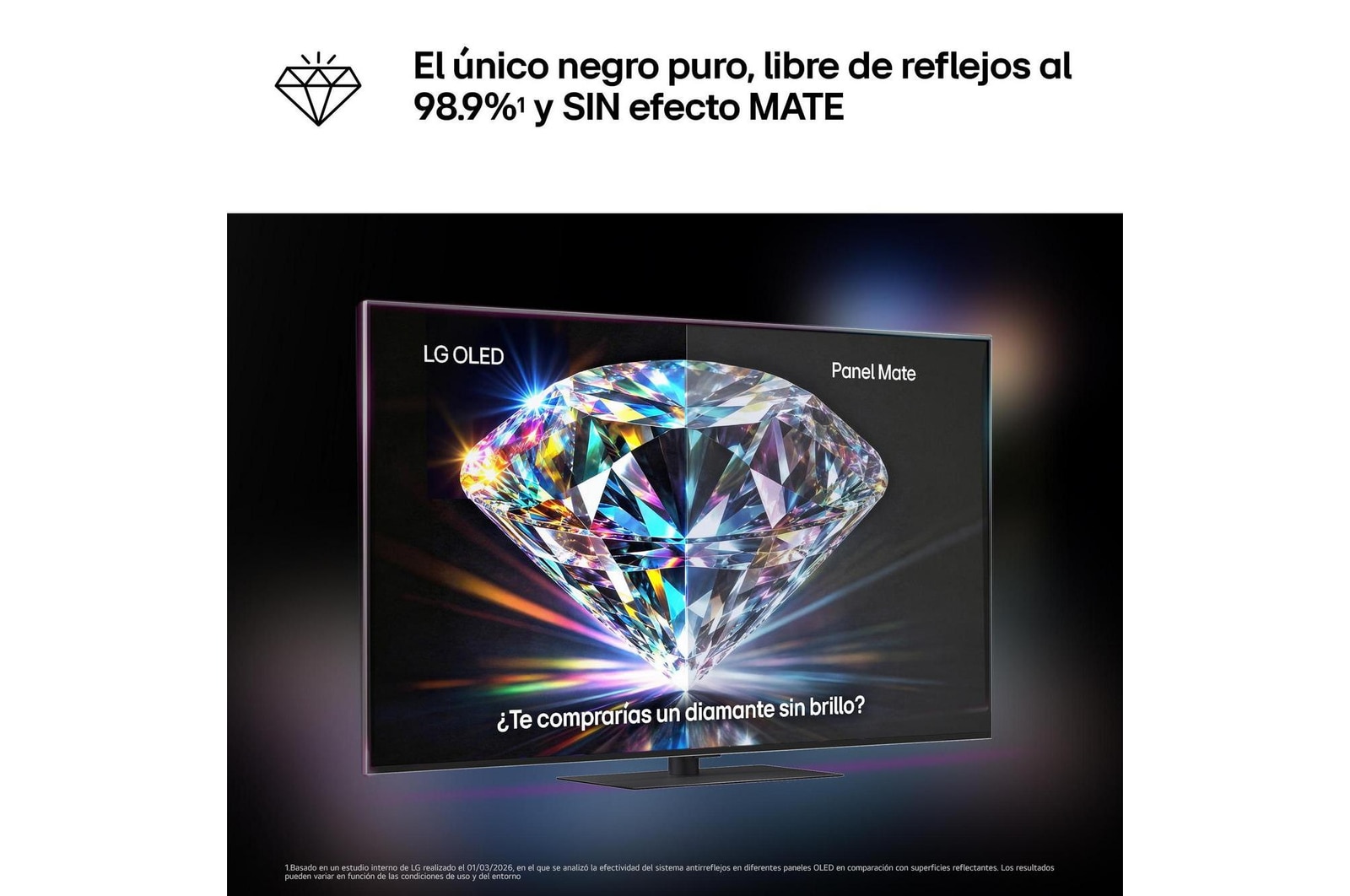 LG Smart TV LG OLED evo AI C6 65 pulgadas 4K 2026, OLED65C64LA