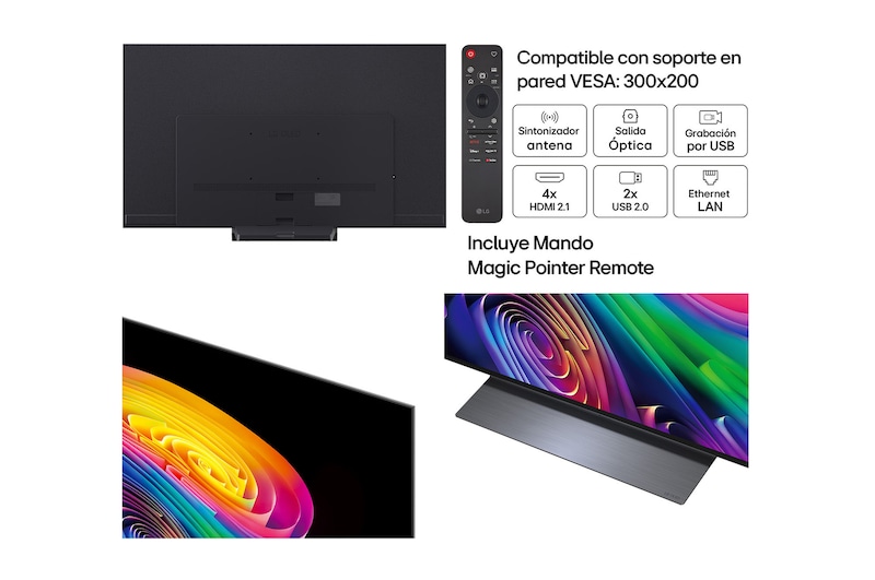 65 Inch LG OLED evo AI C6 4K Smart TV 2026