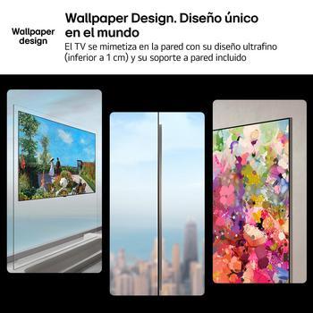 Smart TV LG OLED evo AI W6 Wallpaper 77 pulgadas 4K Sin Reflejos | 2026 - OLED77W69LA | LG ES