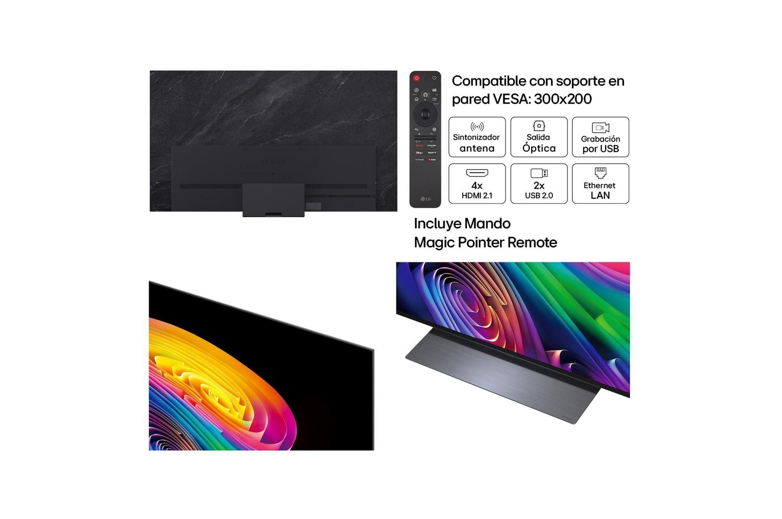77 Inch LG OLED evo AI C6 4K Smart TV 2026