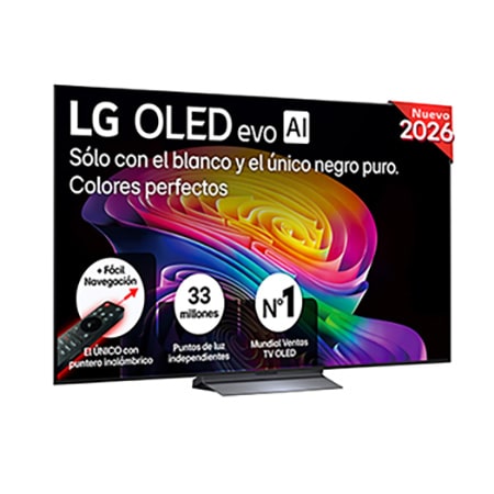 Smart TV LG OLED evo AI C6 83 pulgadas 4K 2026 - OLED83C66LB
