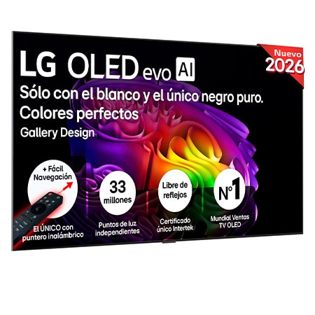 TV LG OLED evo AI OLED83G64LW 83" 4K UltraHD 120Hz Smart TV WebOS HDR10 Dolby Vision G-Sync VRR - Imagen 3